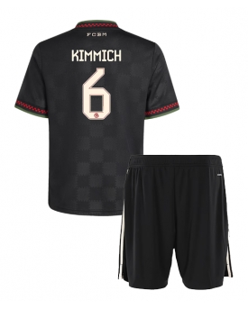 Bayern Munich Joshua Kimmich #6 Maglia Gara Terza Repliche 2025-26 Bambino Maniche Corte